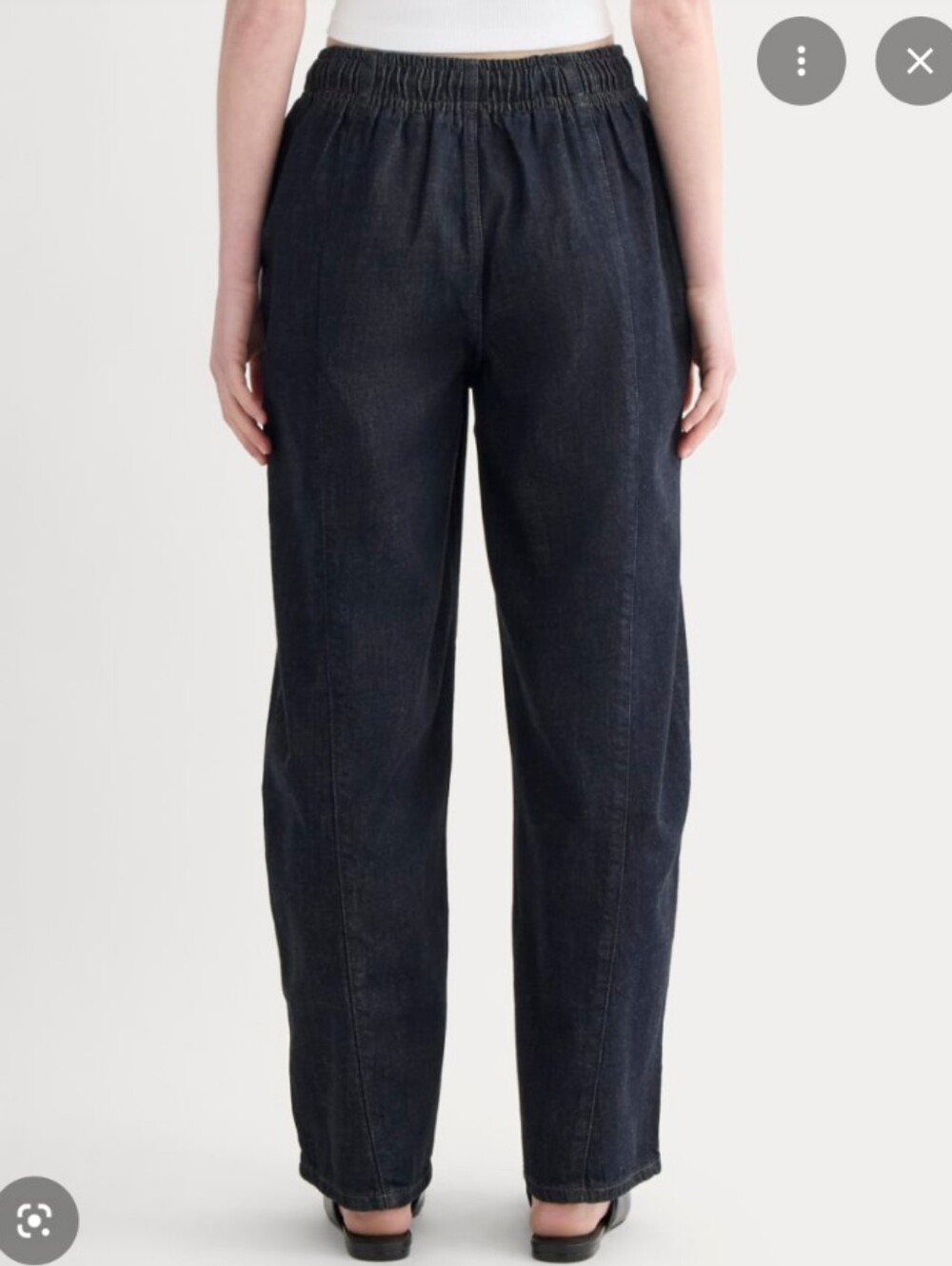 Everlane The Drawstring Baggy Jean - Picture 2 of 9